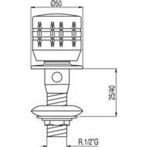 Robinet de bidet ESE-23 TRES