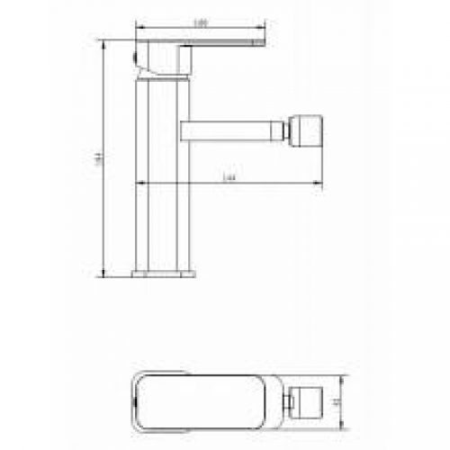 Robinet de bidet Imex Brême