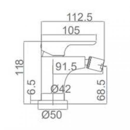 Robinet de bidet Imex Nassau