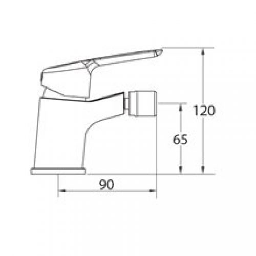 Robinet de bidet ÉLÉGANCE mix – CLEVER