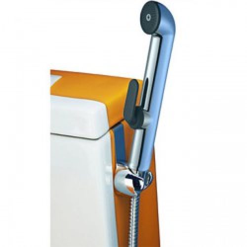 Robinet de bidet rotatif avec spray demontable, finition en chrome