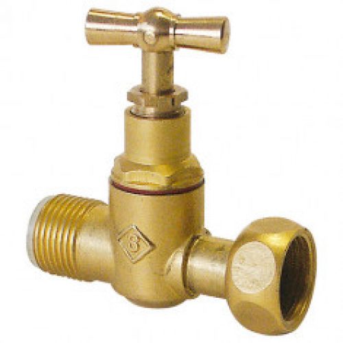 Robinet de chasse droit presse étoupe 3/8&Prime; (12/17)