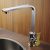 Robinet de cuisine angle droit finition or-chrome