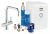 Robinet de cuisine Grohe filtrant Blue Professional Kit démarrage réfrigérant pétillant