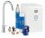 Robinet de cuisine Grohe filtrant Blue Professional Mono réfrigérant, pétillant Chromé