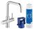 Robinet de cuisine Grohe filtrant Blue Pure Kit de démarrage Chromé