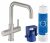 Robinet de cuisine Grohe filtrant Blue Pure Kit de démarrage SuperSteel