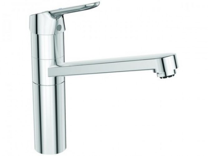 Robinet de cuisine Ideal Standard à bec haut CeraFlex Chromé (BC135)