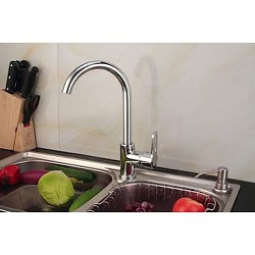 Robinet de cuisine à poignée unique (style contemporain)