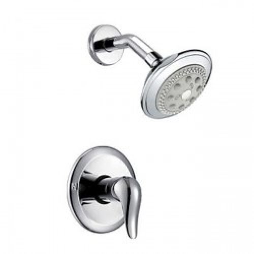 Robinet de douche avec poignée et douchette rotatif