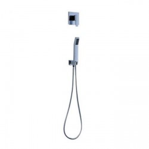 Robinet de douche contemporain avec douchette à main