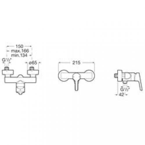 Robinet de douche extérieur Malva Roca