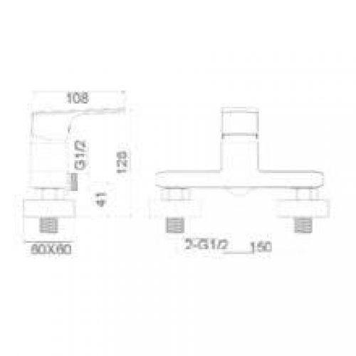 Robinet de douche Imex Bali