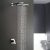 Robinet de douche mural simple finition chrome