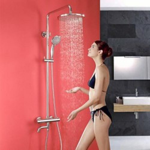 Robinet de douche thermostatique avec la technologie d’injection d’air