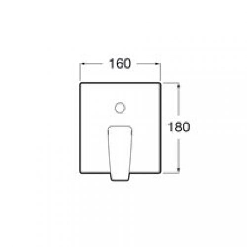Robinet de douche Thesis Roca