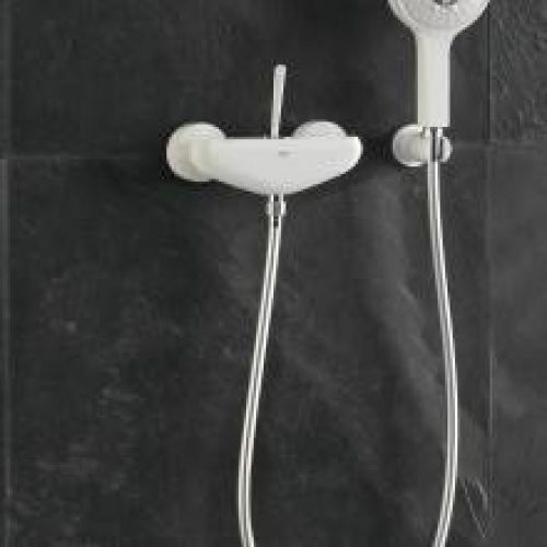 Robinet de douche White Moon Grohe Eurodisc Joy