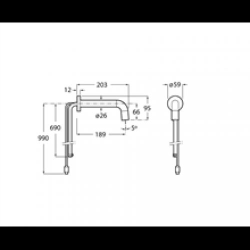 Robinet de lavabo alimentation à piles…