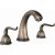 Robinet de lavabo antique en laiton finition bronze