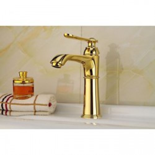 Robinet de lavabo antique finition Ti-PVD
