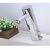 Robinet de lavabo avec capteur automatique, finition en chrome pour un style contemporain