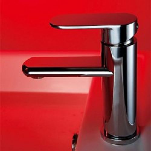 Robinet de lavabo circulaire en laiton massif