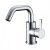 Robinet de lavabo contemporain de hauteur 120 MM fini chrome