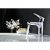 Robinet de lavabo contemporain de hauteur 160 MM en laiton chrome