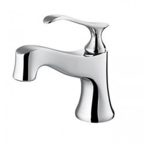 Robinet de lavabo contemporain de hauteur 200 MM fini chrome