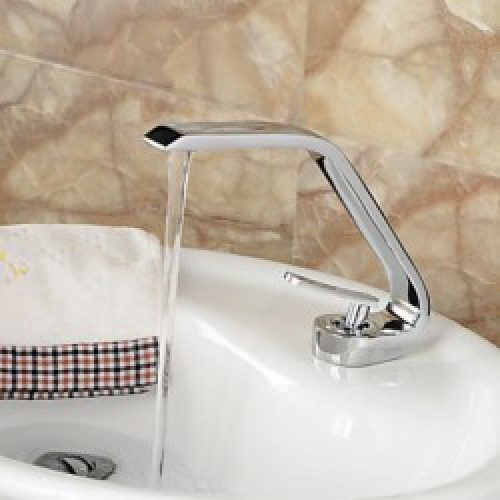 Robinet de lavabo contemporain de hauteur 225 MM