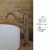 Robinet de lavabo, finition en laiton pour un style antique