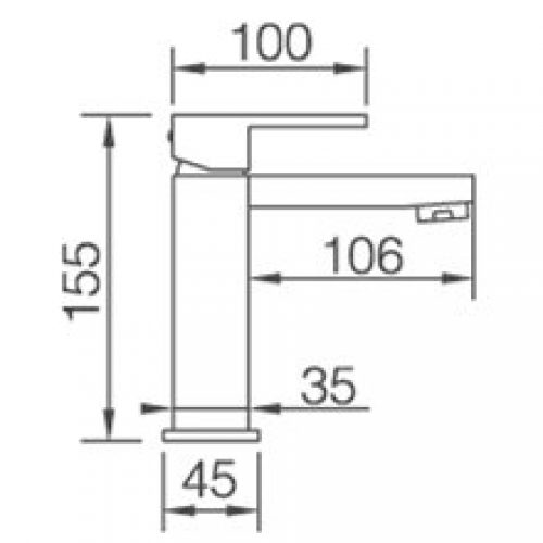 Robinet de lavabo Imex Valence