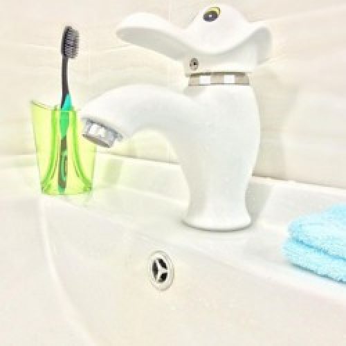 Robinet de lavabo moderne en céramique en forme d’éléphant