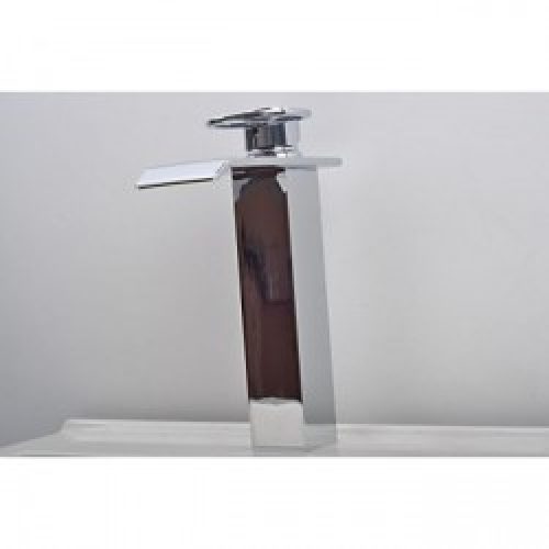 Robinet de lavabo moderne en laiton chromé