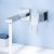 Robinet de lavabo mural M Grohe Eurocube