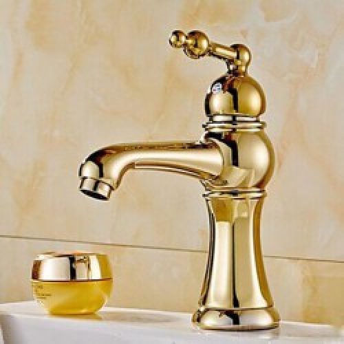 Robinet de lavabo style antique de hauteur 223 MM finition Ti-PVD