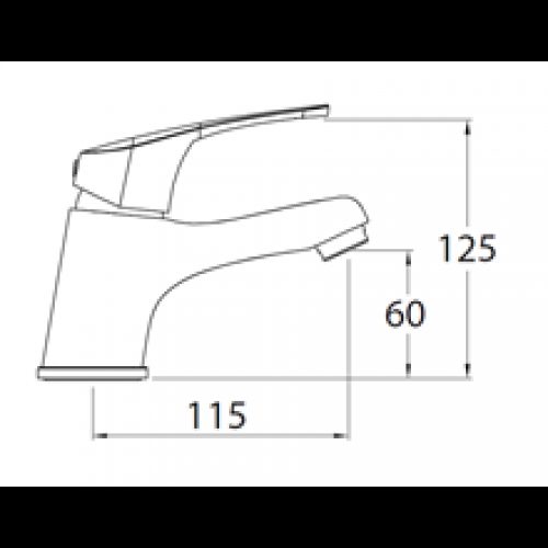Robinet de lavabo URBAN 60 CLEVER