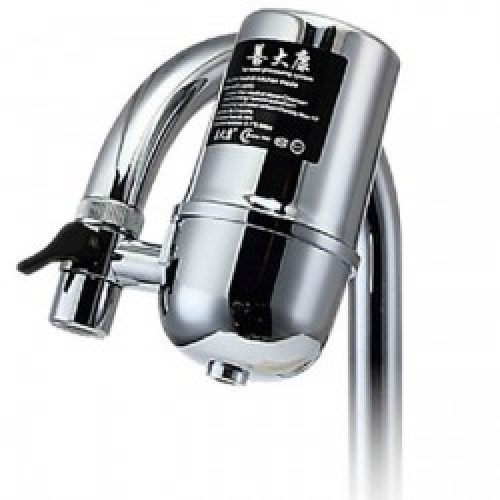 Robinet de ménage pour eau non potable avec purificateur d&rsquo;eau en argent ( 13.5 x 11 cm )