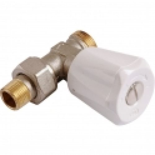 Robinet de radiateur droit simple réglage, mâle 1/2″ à visser – Comap