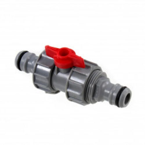 Robinet de régulation à bille mâle/mâle