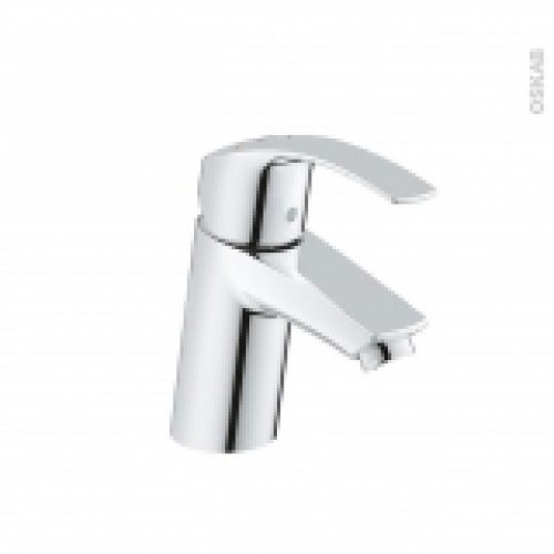 Robinet De Salle De Bains Eurosmart Mitigeur Lavabo Bec Bas Sans Tirette Chrome Grohe