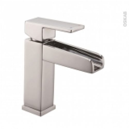 Robinet De Salle De Bains Gali Mitigeur Lavabo Bec Bas A Tirette Chrome