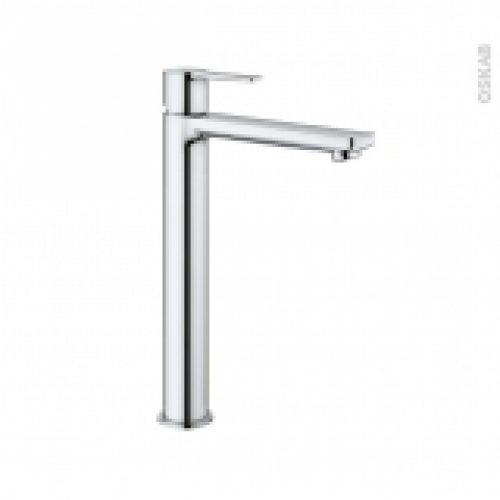 Robinet De Salle De Bains Lineare Mitigeur Lavabo Bec Haut Sans Tirette Chrome Grohe