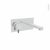 Robinet De Salle De Bains Nil Mitigeur Lavabo Mural Encastre Chrome