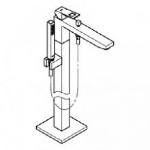 Robinet de sol pour baignoire et douche Grohe…