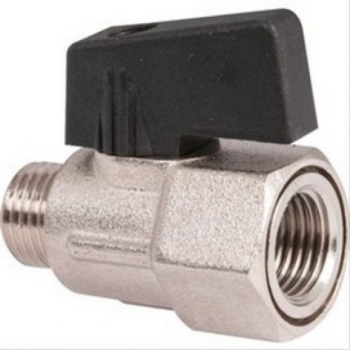 Robinet d&rsquo;isolement à purge MF 1/4 à boisseau sphérique