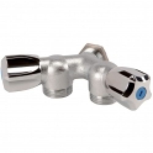 Robinet double sortie équerre Y – Sféraco