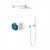 Robinet douche encastrable Grohe Grohtherm Cube