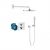 Robinet douche encastrable Grohe Grotherm 3000 Cosmopolitan – Façade carrée