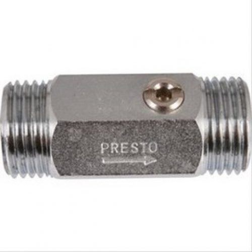 Robinet droit MM1/2 » avec filtre et clapet AR